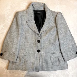 Nine West Peplum Blazer Tweed 16